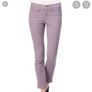 Rag & Bone Zipper Capri On Lavender